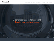 Tablet Screenshot of firewoodmarketing.com